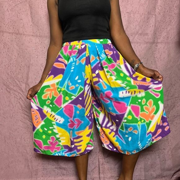 n/a Pants - Bubbly bright long perfect condition.  Has elastic the waist. Fits like a S/M.